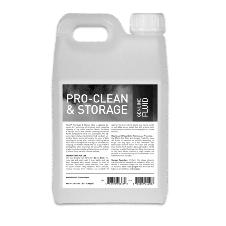 Martin Pro-Clean and Storage Fluid