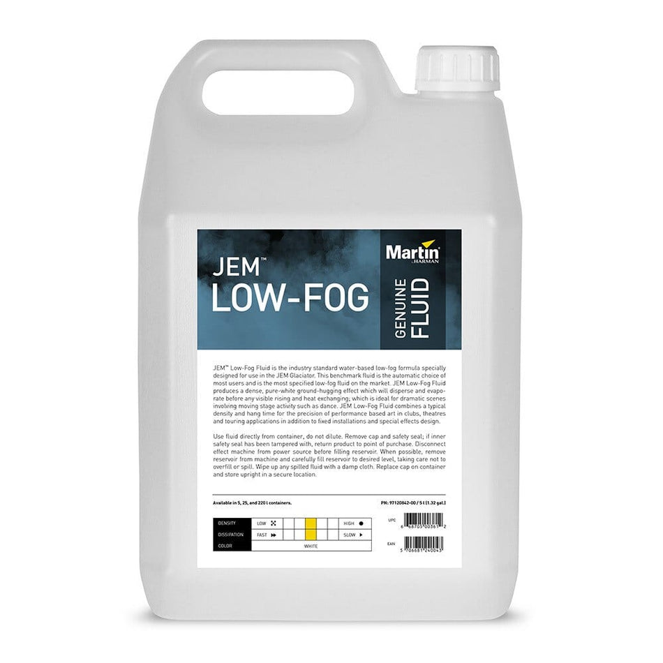 JEM Low-Fog Fluid, 4x 5 l 97120842