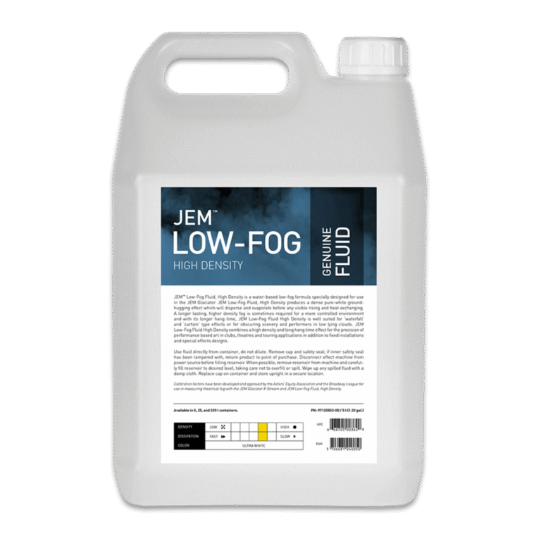 JEM Low-Fog Fluid, High Density