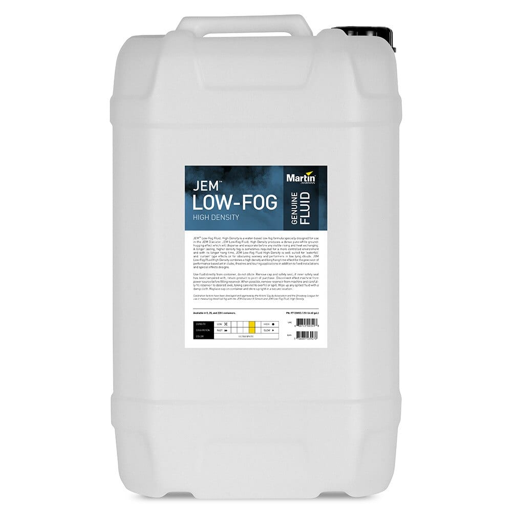 JEM Low-Fog Fluid, High Density, 25 l P/N 97120853