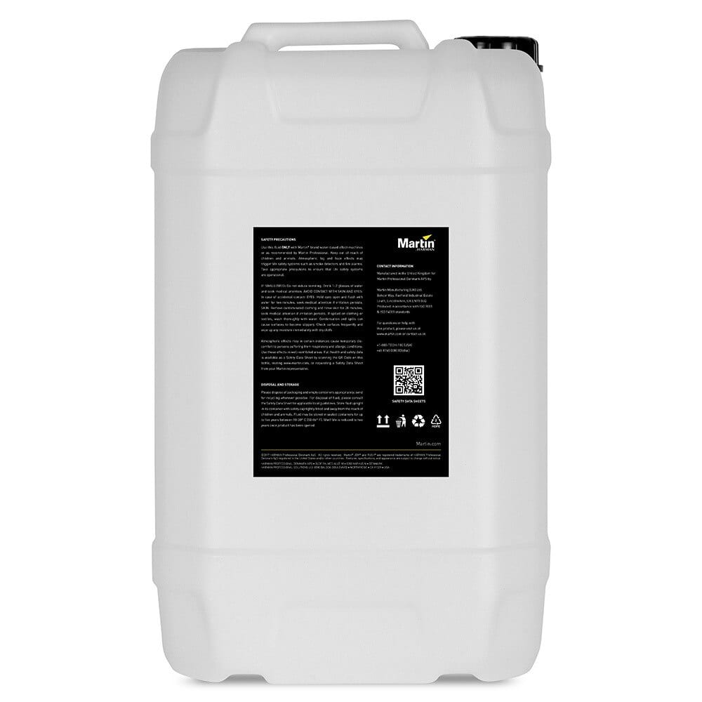 JEM Low-Fog Fluid, Quick Dissipating, 25 l P/N 97120833