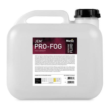 JEM Pro-Fog Fluid, High Density, 9.5 l P/N 97120930