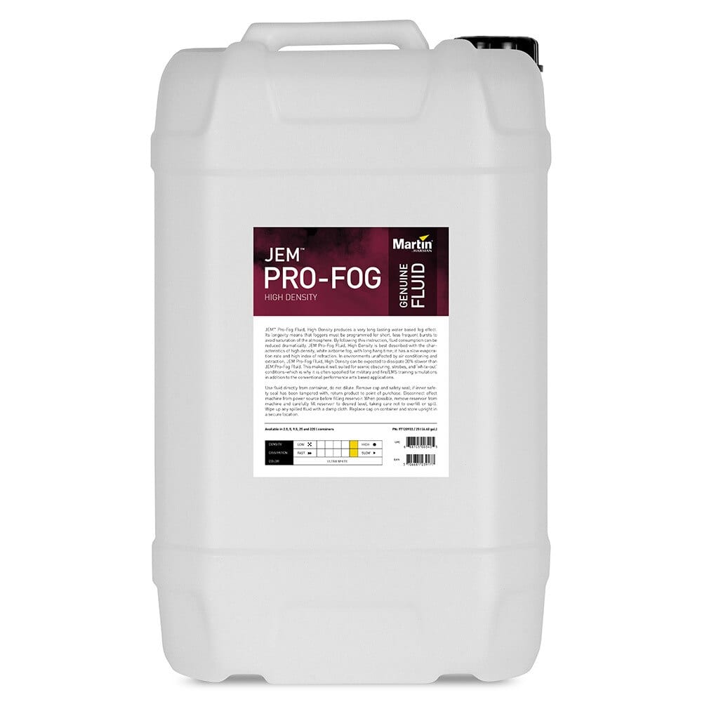 JEM Pro-Fog Fluid, High Density, 25 l P/N 97120933