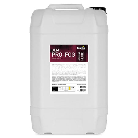 JEM Pro-Fog Fluid, High Density, 25 l P/N 97120933