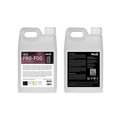 JEM Pro-Fog Fluid, Quick Dissipating,  4x 2.5 l P/N 97120911